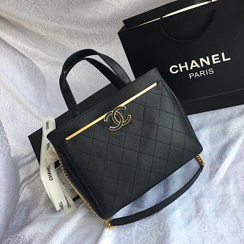 Chanel Small Shopping Bag Black 57563
