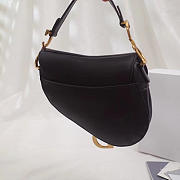 Dior Saddle Bag Original Leather Black M0446 - 2