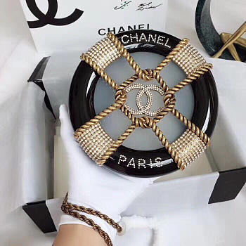 Chanel Round Cosmetic Case