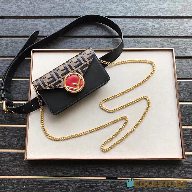 Fendi Multicolour Leather Belt Bag CL005 - 1