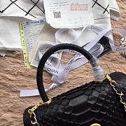 Chanel Original Snake Skin Black - 5