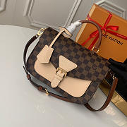 Louis Vuitton Original Single Handbag Crossbody HandbagFusion Apricot - 2