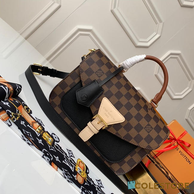Louis Vuitton Original Single Handbag Crossbody Handbag Fusion Black - 1