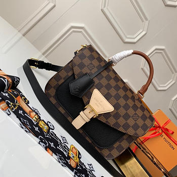 Louis Vuitton Original Single Handbag Crossbody Handbag Fusion Black