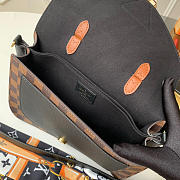 Louis Vuitton Original Single Handbag Crossbody Handbag Fusion Black - 2