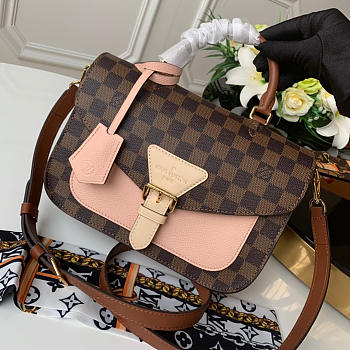 Louis Vuitton Original Single Handbag Crossbody Handbag Fusion Powder White