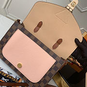 Louis Vuitton Original Single Handbag Crossbody Handbag Fusion Powder White - 6
