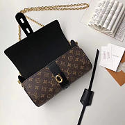 Louis Vuitton Original Single New Diagonal Chain Bag In Black M44158 - 5
