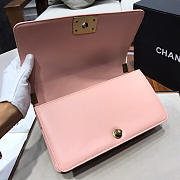 Chanel Sheepskin Classic Diamond Hot Mom Burst Pink Gold Hardware A67086 - 5
