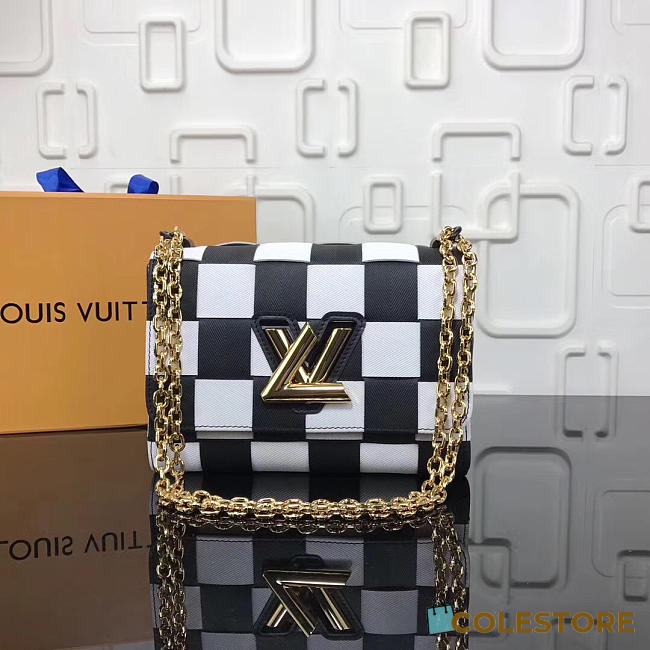 Louis Vuitton Original Single Bag Single Bag White Grid 53023  - 1