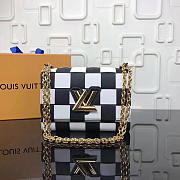 Louis Vuitton Original Single Bag Single Bag White Grid 53023  - 1