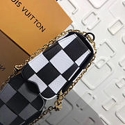 Louis Vuitton Original Single Bag Single Bag White Grid 53023  - 2