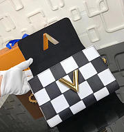 Louis Vuitton Original Single Bag Single Bag White Grid 53023  - 3