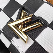 Louis Vuitton Original Single Bag Single Bag White Grid 53023  - 6