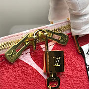 Louis Vuitton Top Original Single Speedy Red Spell - 5