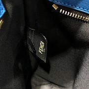 Fendi Shopping Bag 8BH185 Blue - 6