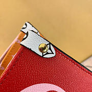 Louis Vuitton Onthego Hand Bag Red Plus Powder M44570  - 6