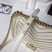 Chanel Wrinkled Calfskin White Gold Hardware - 3