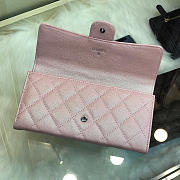 Chanel Classic Cf Long Lychee Purse Powder - 4