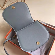 Croy Handbag 123888 Medium White Light Blue - 6