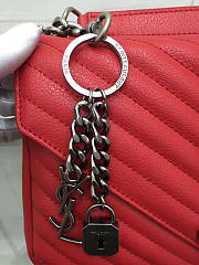 YSL Saint Laurent Female Bag Red Medium 26608 - 5