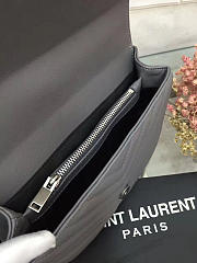 YSL Saint Laurent Female Bag Elephant Grey Medium 26608 - 4