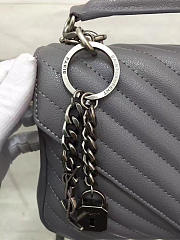 YSL Saint Laurent Female Bag Elephant Grey Medium 26608 - 5