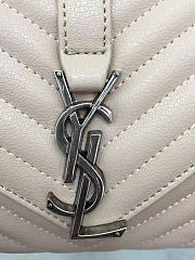 YSL Saint Laurent Handbag Apricot Medium 26608 - 2