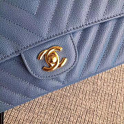 Chanel Classic Tote Light Blue - 6