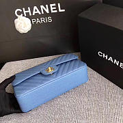 Chanel Classic Tote Light Blue - 5