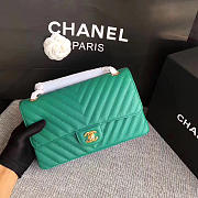 Chanel Classic Tote Apple Green - 2