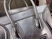 Celine Saline Counters Explosion Smiley Bag 20cm Silver - 3