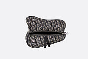 Dior Men's Saddle Bag Blue Canvas M0446 - 4