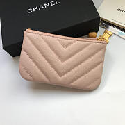 Chanel Coin Purse Pink 82365 - 6