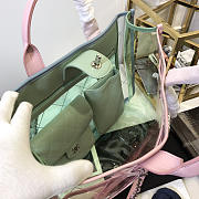 Chanel Spring And Summer Explosions PVC Lambskin Color Transparent Handbag Pink - 2