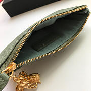 Chanel Coin Purse 82365 Dark Green  - 5
