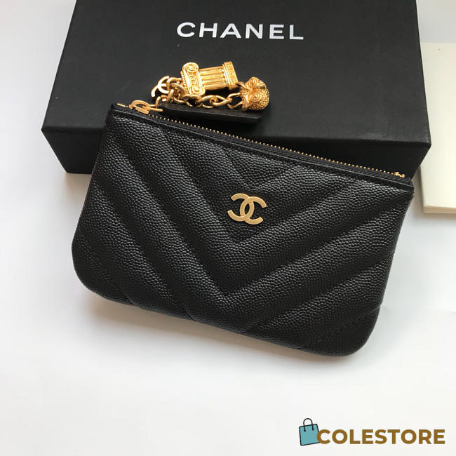 Chanel Wallet Black 82365  - 1