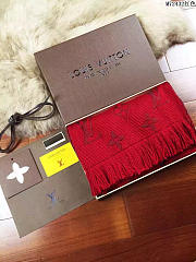 Louis Vuitton Scarf Red  - 2