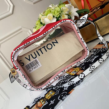 Louis Vuitton Beach Clutch Jelly Pack Red 67610
