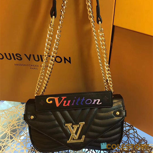 Louis Vuitton New Wave Chain Bag  MM White M51498 - 1