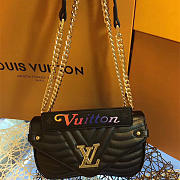 Louis Vuitton New Wave Chain Bag  MM White M51498 - 1