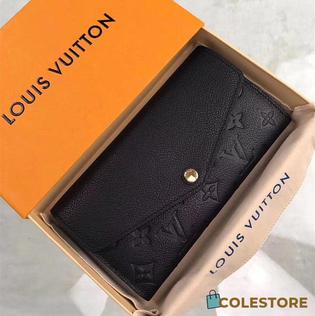 Louis Vuitton Sarah Wallet Noir - 1