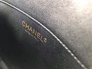Colesstore Chanel Flap Bag With Top Handle Black 21 cm - 2