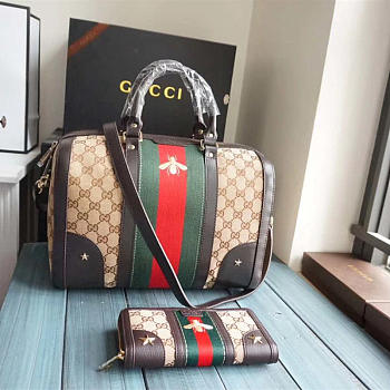 Gucci Gg Supreme Handle Bag 2653