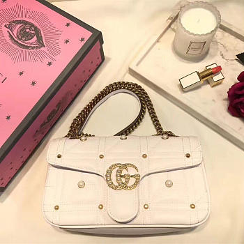 gucci marmont bag white CohotBag 2642