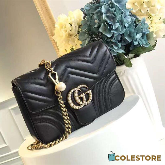 Gucci GG Cortex Marmont Bag - 1