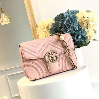 gucci marmont bag pink CohotBag 2638