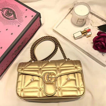 gucci marmont bag gold CohotBag 2636