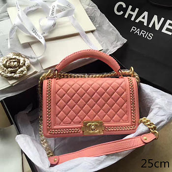 Chanel Buckskin Salzburg Pink