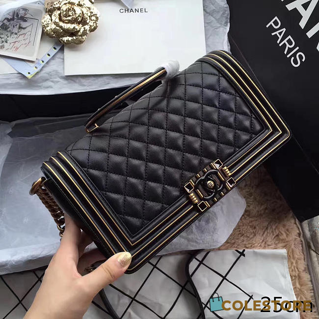 Chanel Original Single Bag Black  - 1
